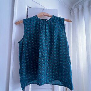 Amour Verte Silk Blouse Size S
